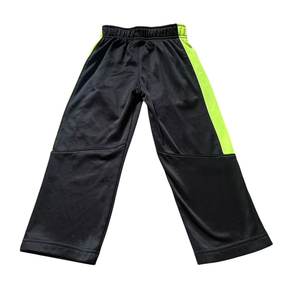 🌼 5/$25 Russell Boys Black Neon Green Track Pants XS (4–5) | Athletic Joggers - Picture 10 of 11